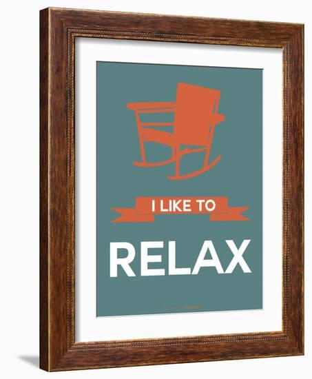 I Like to Relax 2-NaxArt-Framed Art Print