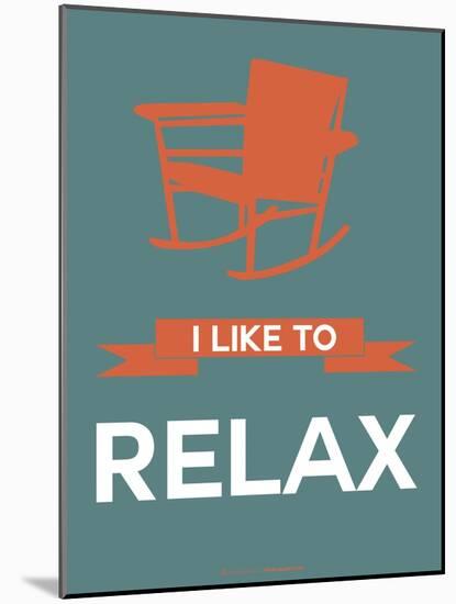 I Like to Relax 2-NaxArt-Mounted Art Print