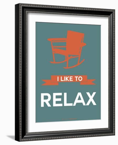 I Like to Relax 2-NaxArt-Framed Art Print