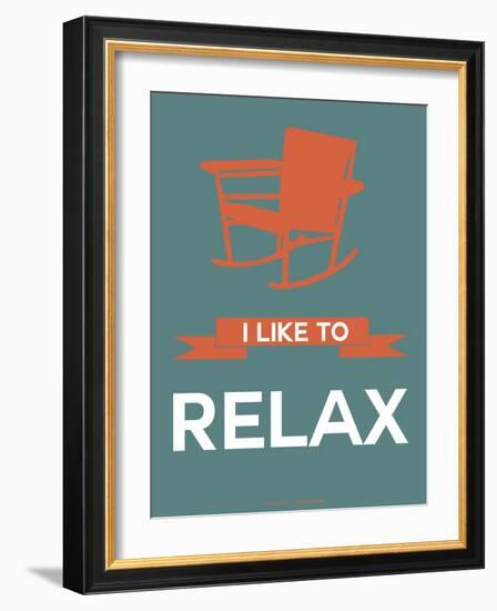 I Like to Relax 2-NaxArt-Framed Art Print