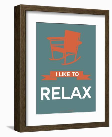 I Like to Relax 2-NaxArt-Framed Art Print