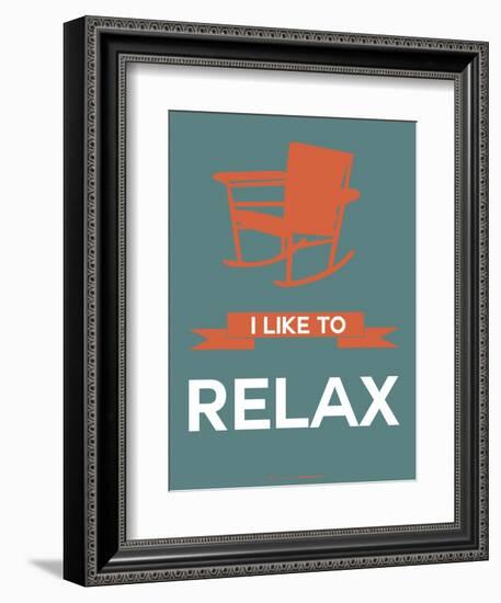 I Like to Relax 2-NaxArt-Framed Premium Giclee Print