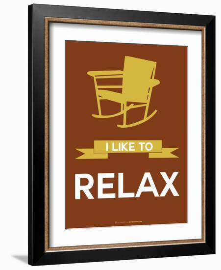 I Like to Relax 3-NaxArt-Framed Art Print