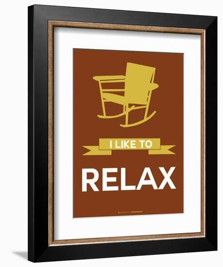 I Like to Relax 3-NaxArt-Framed Premium Giclee Print