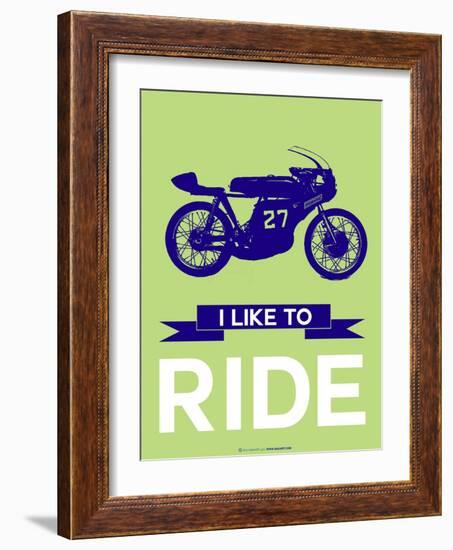 I Like to Ride 11-NaxArt-Framed Art Print