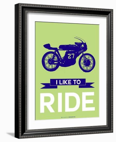 I Like to Ride 11-NaxArt-Framed Art Print