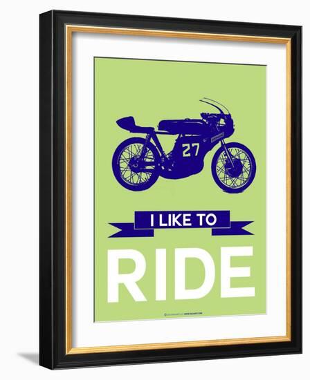 I Like to Ride 11-NaxArt-Framed Art Print