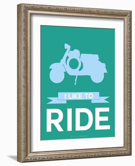 I Like to Ride 2-NaxArt-Framed Art Print