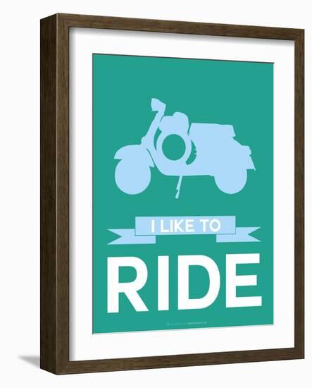 I Like to Ride 2-NaxArt-Framed Art Print