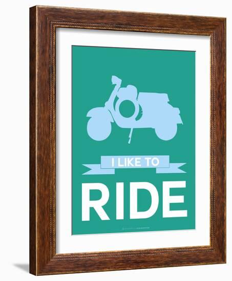 I Like to Ride 2-NaxArt-Framed Art Print