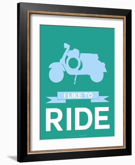 I Like to Ride 2-NaxArt-Framed Art Print