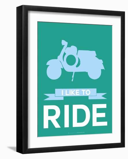 I Like to Ride 2-NaxArt-Framed Art Print