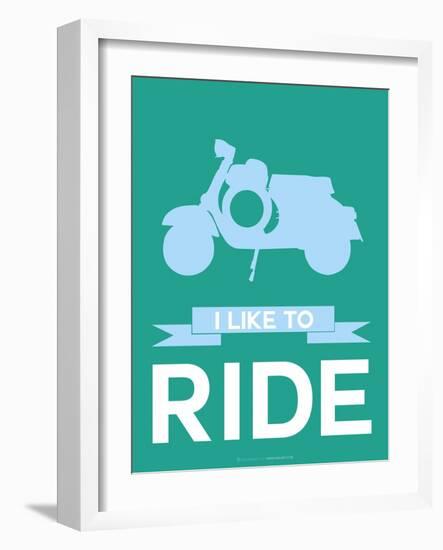 I Like to Ride 2-NaxArt-Framed Art Print