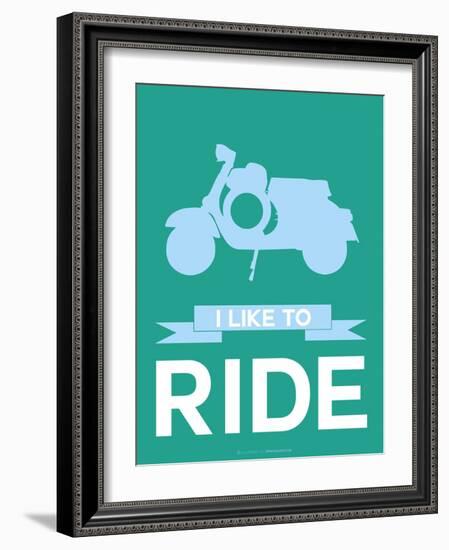 I Like to Ride 2-NaxArt-Framed Art Print