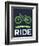 I Like to Ride 4-NaxArt-Framed Art Print