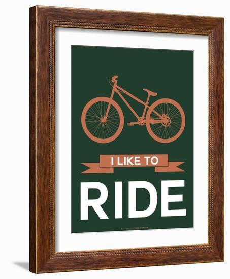 I Like to Ride 5-NaxArt-Framed Art Print