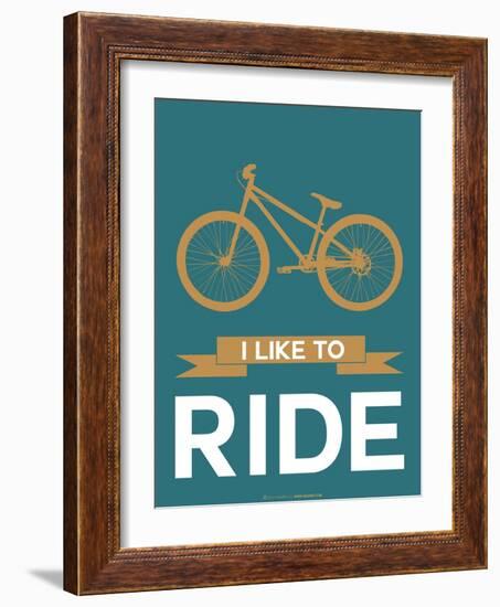 I Like to Ride 6-NaxArt-Framed Art Print