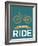 I Like to Ride 6-NaxArt-Framed Premium Giclee Print