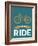 I Like to Ride 6-NaxArt-Framed Premium Giclee Print