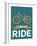 I Like to Ride 6-NaxArt-Framed Premium Giclee Print