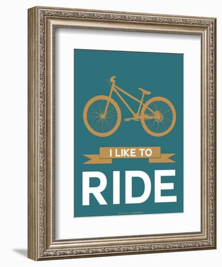 I Like to Ride 6-NaxArt-Framed Art Print