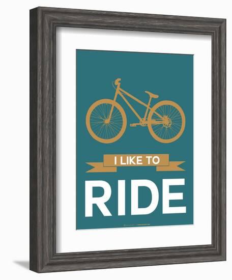 I Like to Ride 6-NaxArt-Framed Art Print