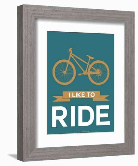 I Like to Ride 6-NaxArt-Framed Art Print