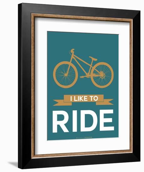 I Like to Ride 6-NaxArt-Framed Art Print