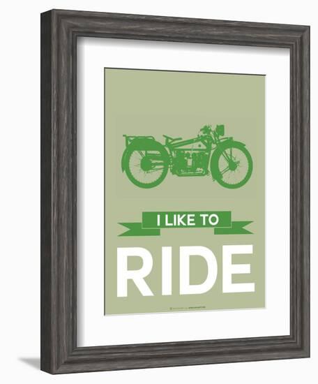 I Like to Ride 8-NaxArt-Framed Art Print