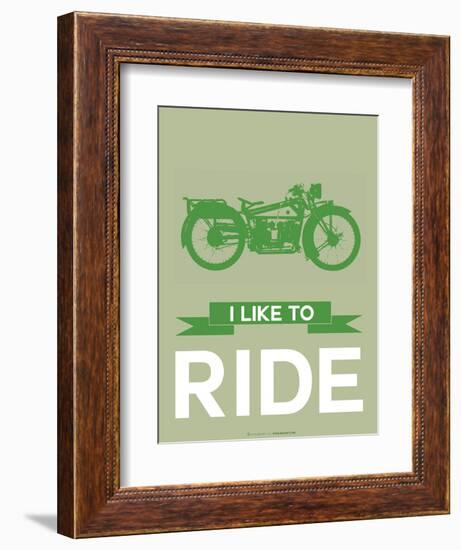 I Like to Ride 8-NaxArt-Framed Art Print