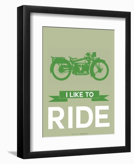 I Like to Ride 8-NaxArt-Framed Art Print