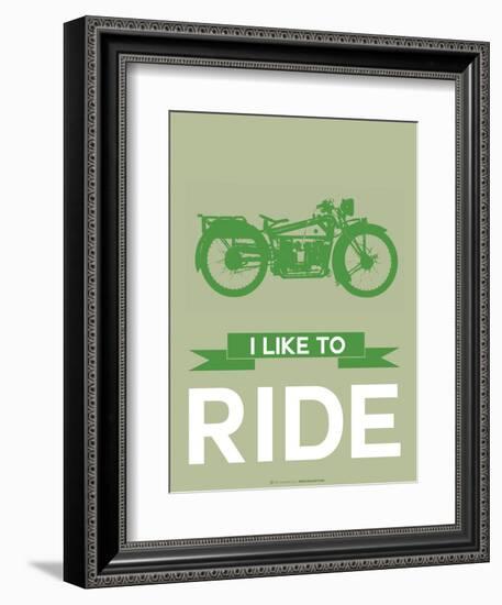 I Like to Ride 8-NaxArt-Framed Art Print