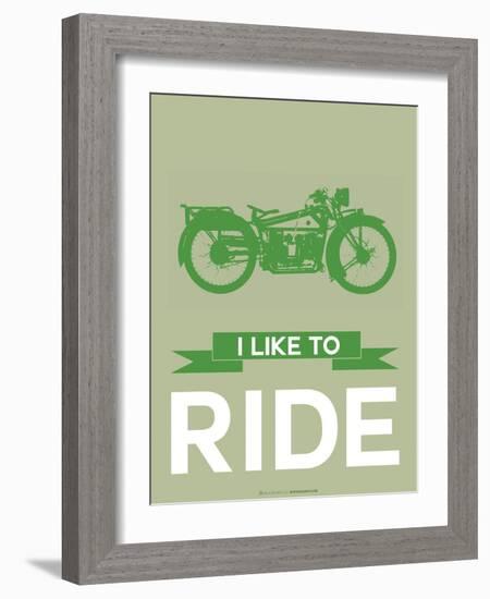 I Like to Ride 8-NaxArt-Framed Art Print