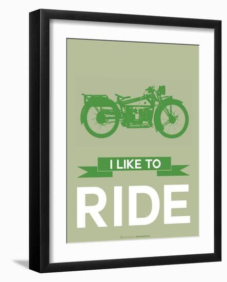 I Like to Ride 8-NaxArt-Framed Art Print