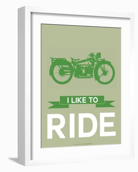 I Like to Ride 8-NaxArt-Framed Art Print