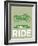 I Like to Ride 8-NaxArt-Framed Art Print