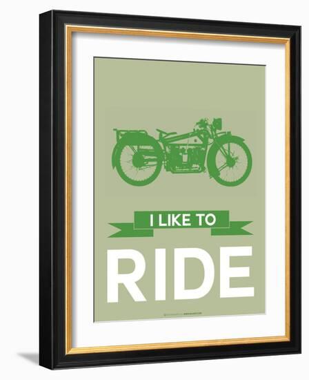 I Like to Ride 8-NaxArt-Framed Art Print