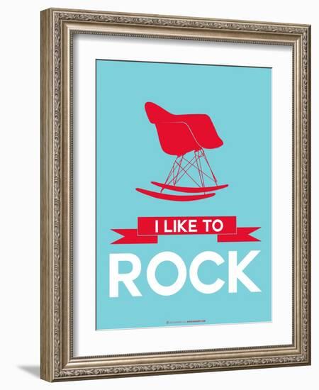 I Like to Rock 1-NaxArt-Framed Art Print