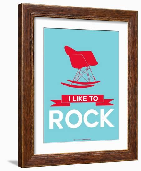 I Like to Rock 1-NaxArt-Framed Art Print