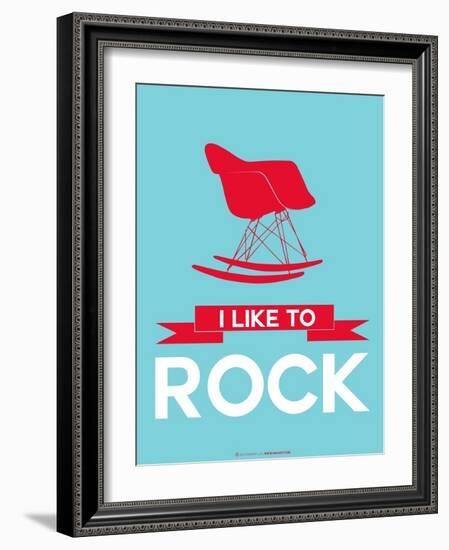 I Like to Rock 1-NaxArt-Framed Art Print