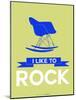 I Like to Rock 2-NaxArt-Mounted Art Print