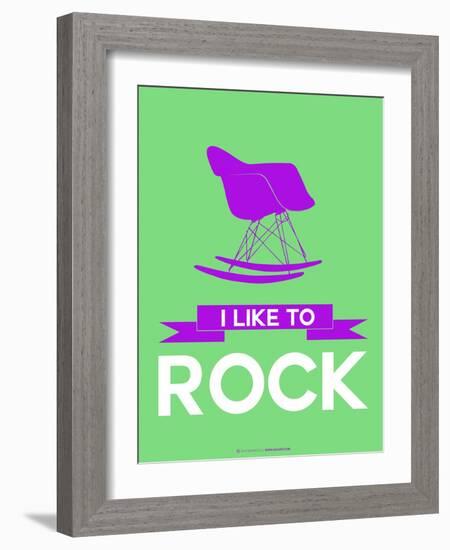 I Like to Rock 3-NaxArt-Framed Art Print