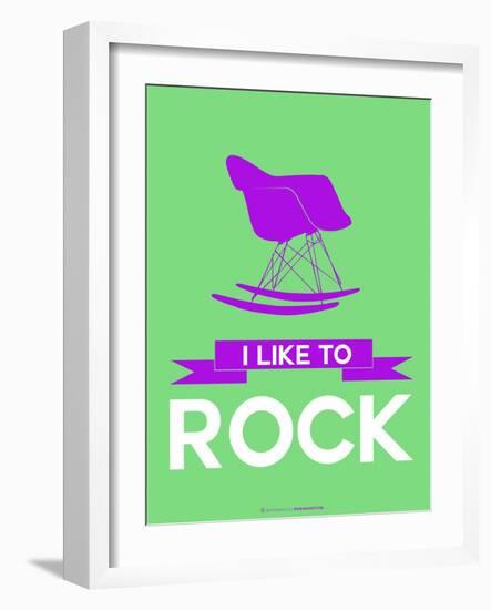 I Like to Rock 3-NaxArt-Framed Art Print