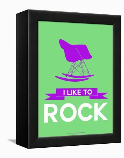 I Like to Rock 3-NaxArt-Framed Stretched Canvas