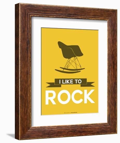 I Like to Rock 4-NaxArt-Framed Art Print