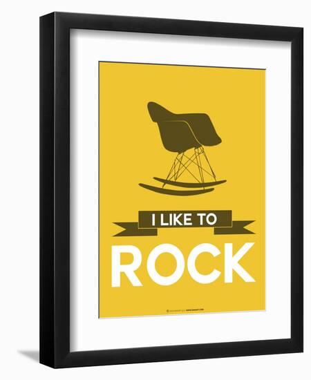 I Like to Rock 4-NaxArt-Framed Art Print