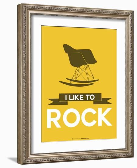 I Like to Rock 4-NaxArt-Framed Art Print