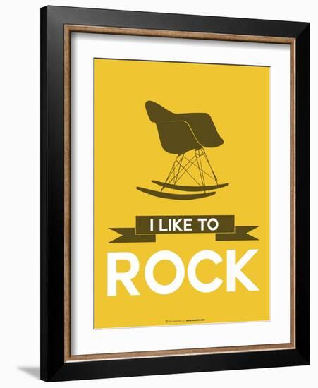 I Like to Rock 4-NaxArt-Framed Art Print