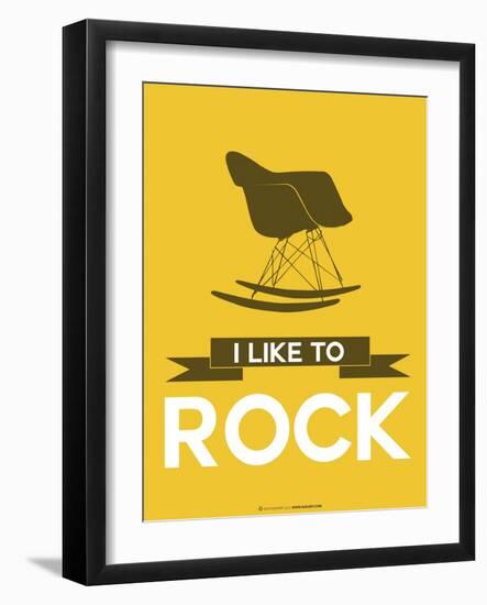 I Like to Rock 4-NaxArt-Framed Art Print