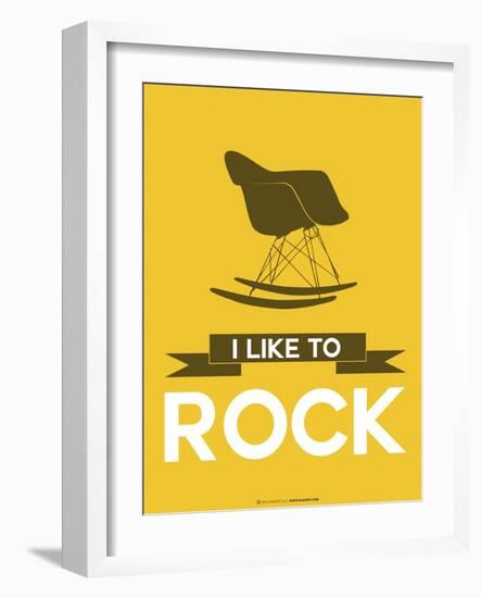 I Like to Rock 4-NaxArt-Framed Art Print